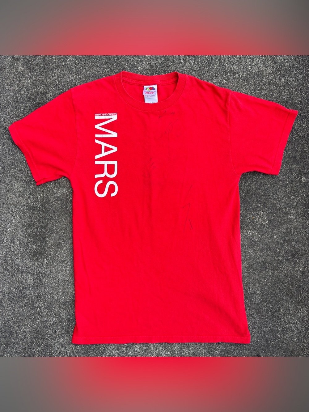 Vintage Y2K Thirty Seconds To Mars Provehito  In Altum shirt, Signed